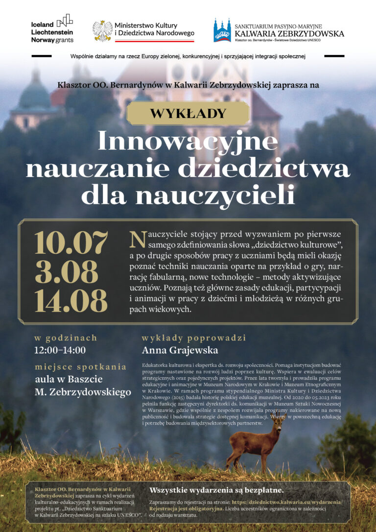 Invitation to Kalwaria Zebrzydowska