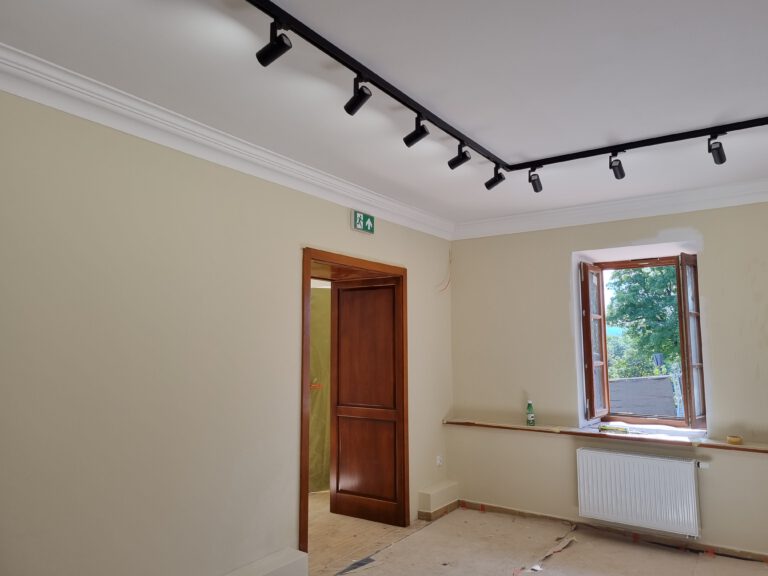 The Interiors of historic buildings are almost ready